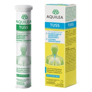 Aquilea tuss 15 compresse effervescenti 90 g