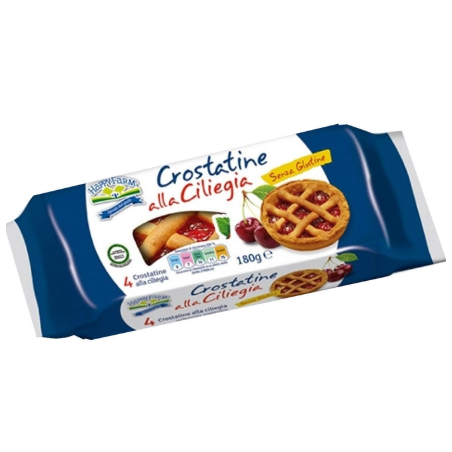 Happy farm crostata ciliege 180 g Happy farm crostata ciliege 180 g