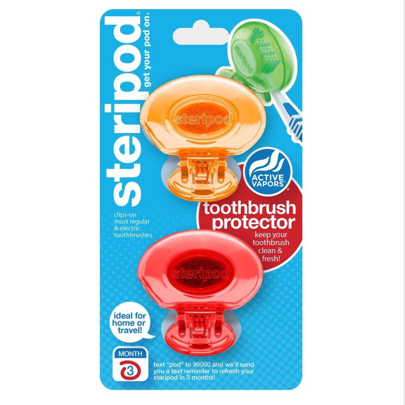 Steripod proteggispazzolino 2 pezzi