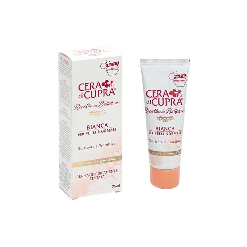 Cupra crema bianca pelli normali 75 ml