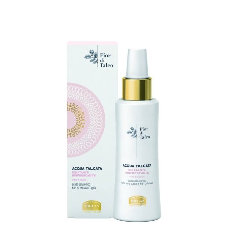 Helan fior di talco acqua idratante rinfrescante viso e corpo 100 ml