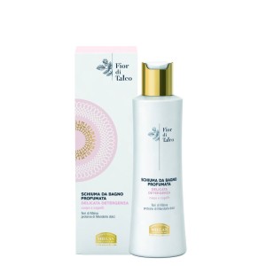 Helan fior di talco schiuma da bagno profumata delicata 200ml