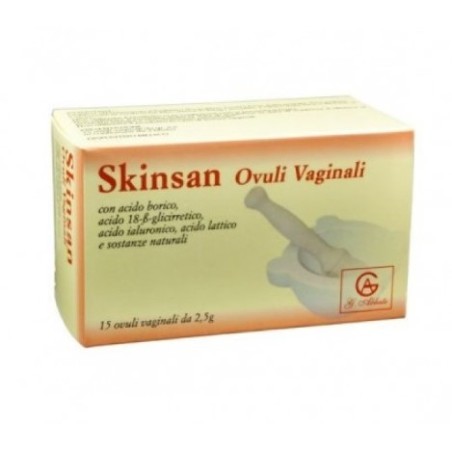 Skinsan 15 ovuli vaginali 2,5 g Skinsan 15 ovuli vaginali 2,5 g