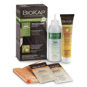 Bios line biokap nutricolor delicato rapid tinta 5,0 castano chiaro naturale 135 ml