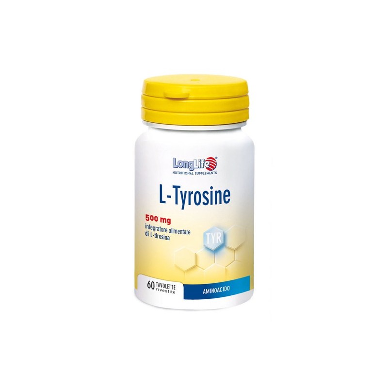 Longlife l-tyrosine 60 tavolette