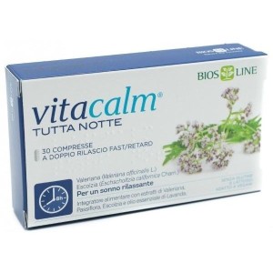 Vitacalm tutta notte fast/retard 30 compresse