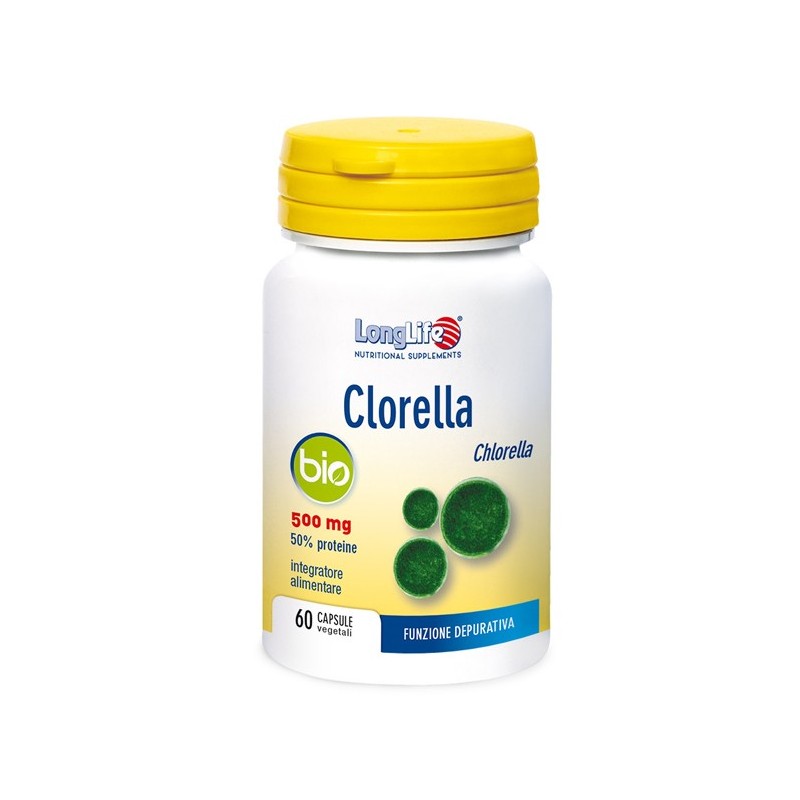 Longlife clorella bio 60 capsule Longlife clorella bio 60 capsule