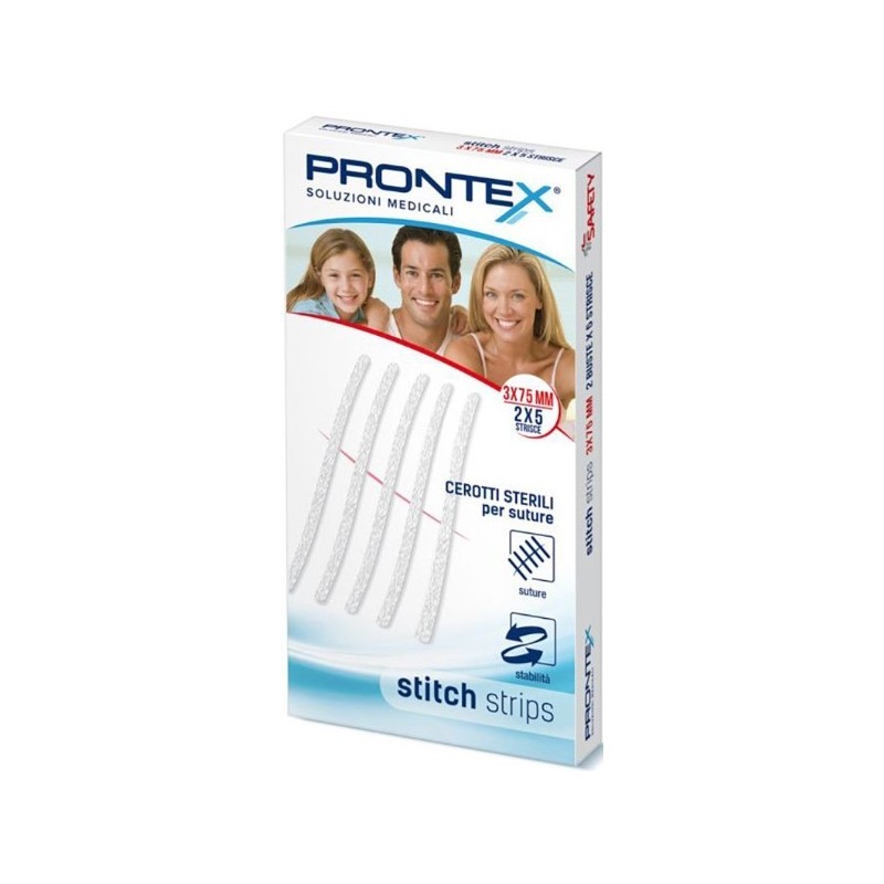 Prontex stitch strips 3x75 10 pezzi