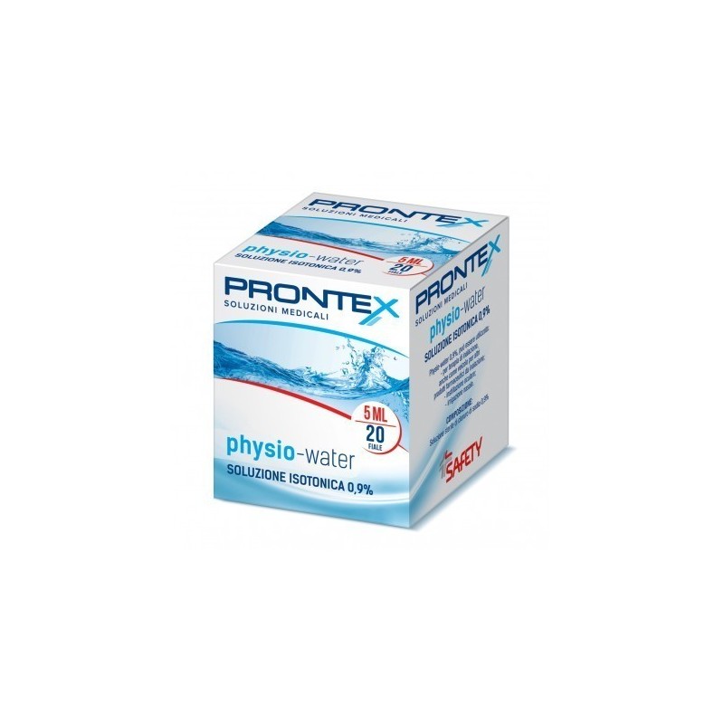 Soluzione fisiologica prontex physio isotonic 20 fiale da 5ml