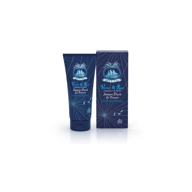 Vetiver & rum shampoo doccia gel profumato 200 ml
