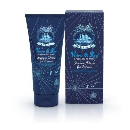 Vetiver & rum shampoo doccia gel profumato 200 ml