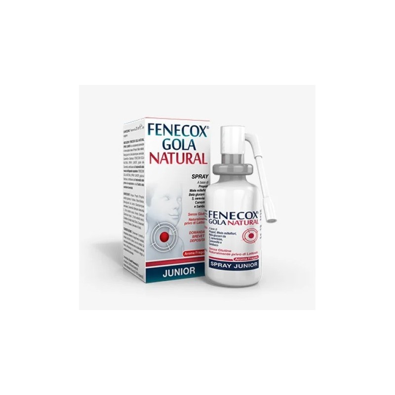 Fenecox gola natural spray junior 25 ml Fenecox gola natural spray junior 25 ml