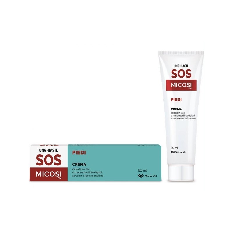 Unghiasil sos micosi crema per le micosi dei piedi 30 ml
