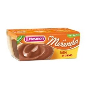 Plasmon la merenda dei bambini merende latte cacao asettico2 x 120 g