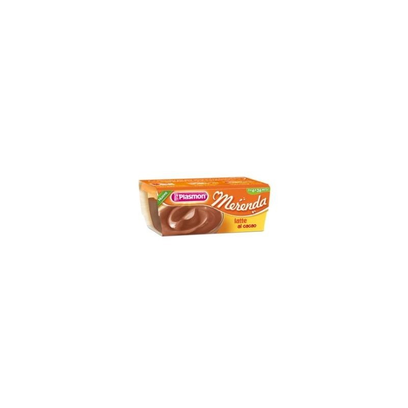 Plasmon la merenda dei bambini merende latte cacao asettico2 x 120 g