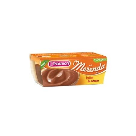 Plasmon la merenda dei bambini merende latte cacao asettico2 x 120 g