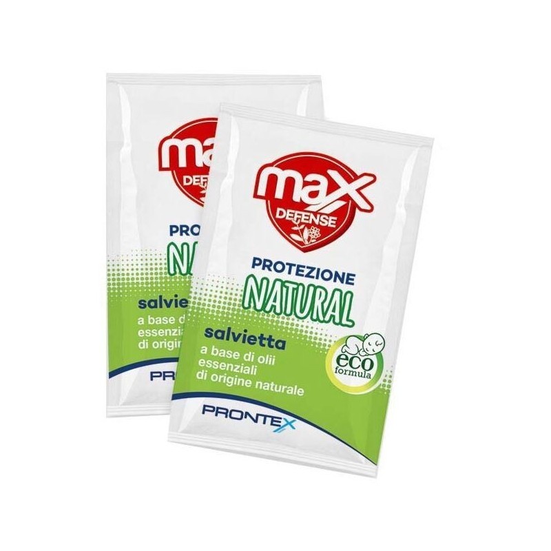 Prontex max defense salviettine natural 6 pezzi