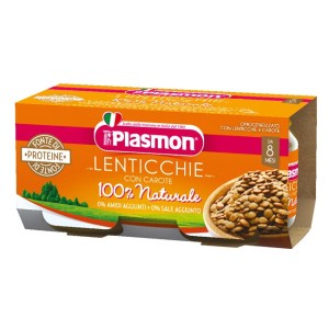 Plasmon omogeneizzato lenticchie 2 x 80 g