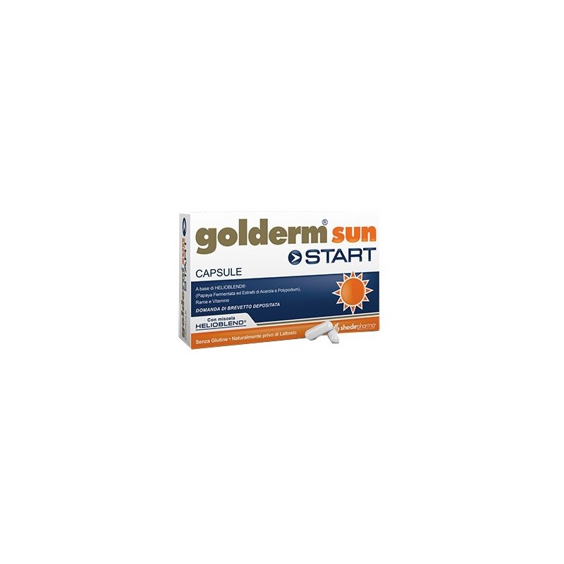 Golderm sun start 30 capsule