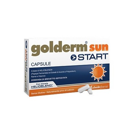 Golderm sun start 30 capsule