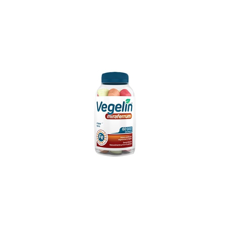 Vegelin miraferrum 60 caramelle gommose