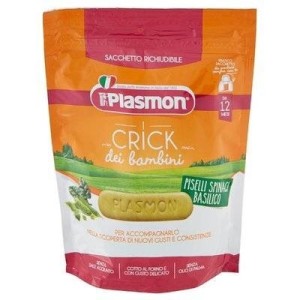 Plasmon crick spinaci e piselli 100 g