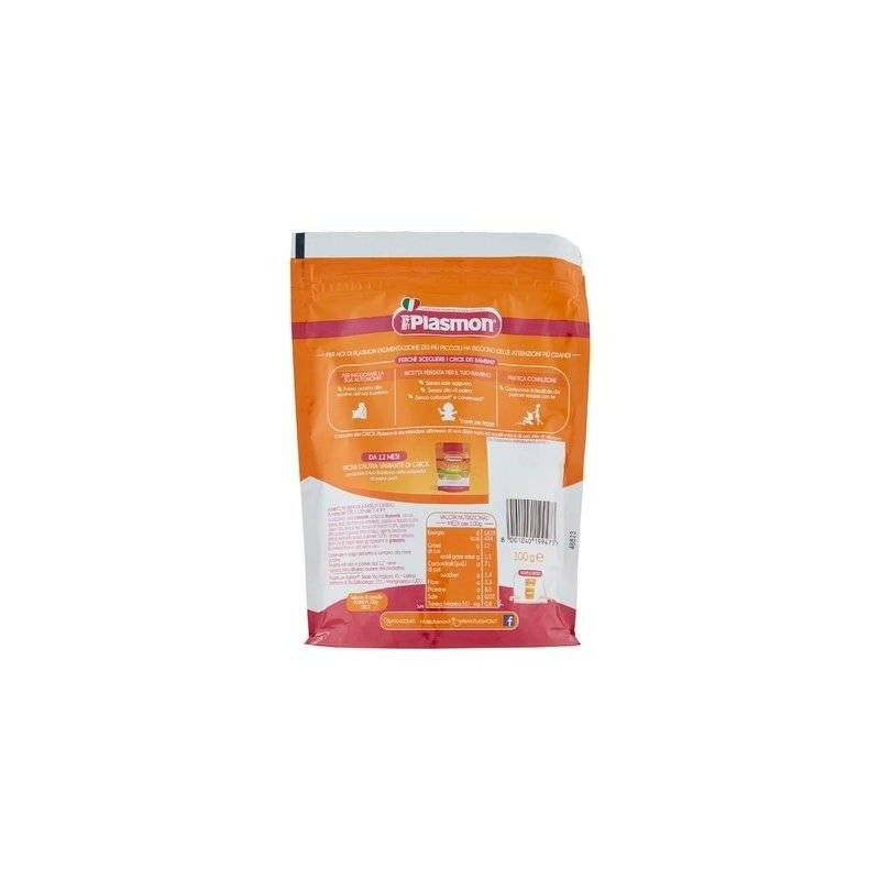 Plasmon crick spinaci e piselli 100 g