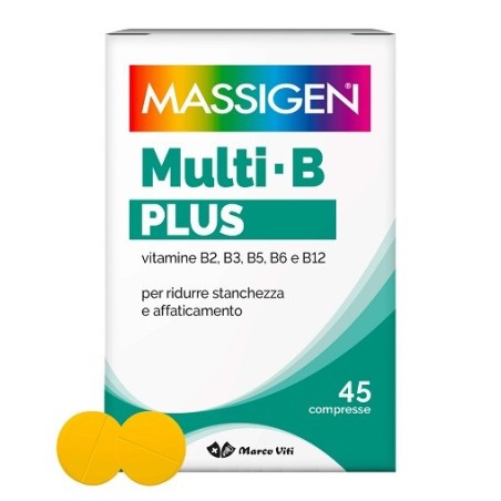 Massigen multi b plus 45 compresse rivestite estite Massigen multi b plus 45 compresse rivestite estite