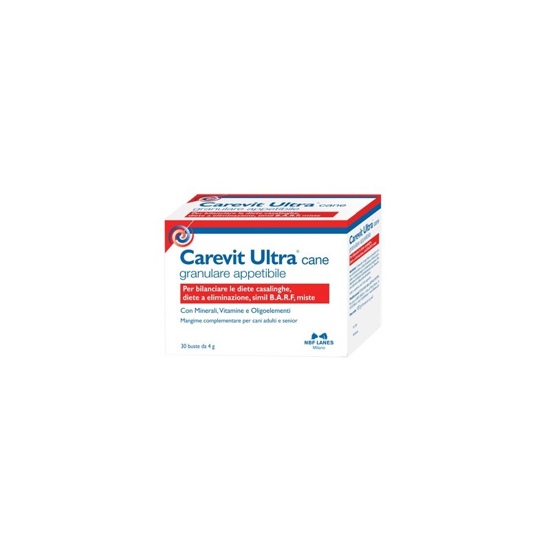 Carevit ultra cane 30 buste da 4 g