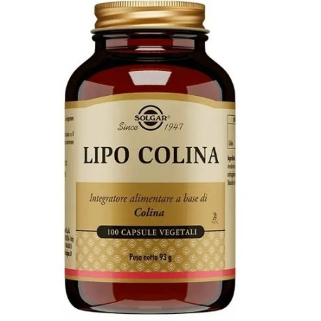 Lipo colina 100 capsule vegetali