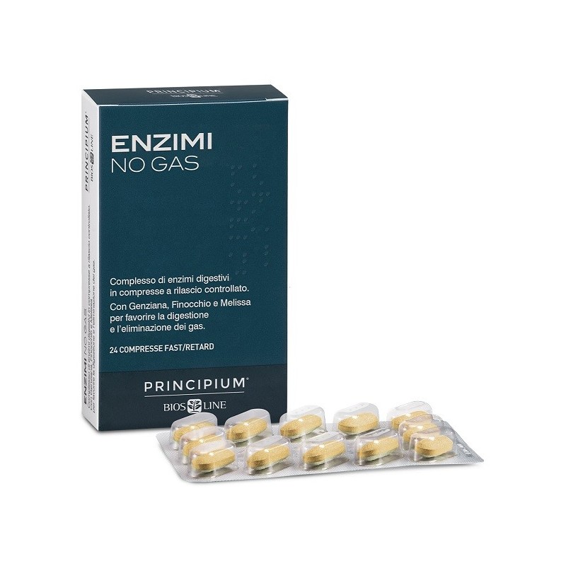 Principium enzimi no gas fast/retard 24 compresse