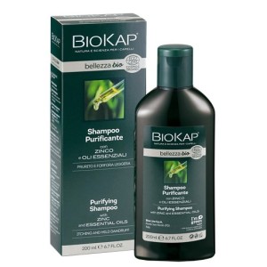 Biokap bellezza bio shampoo purificante cosmos ecocert 200 ml biosline