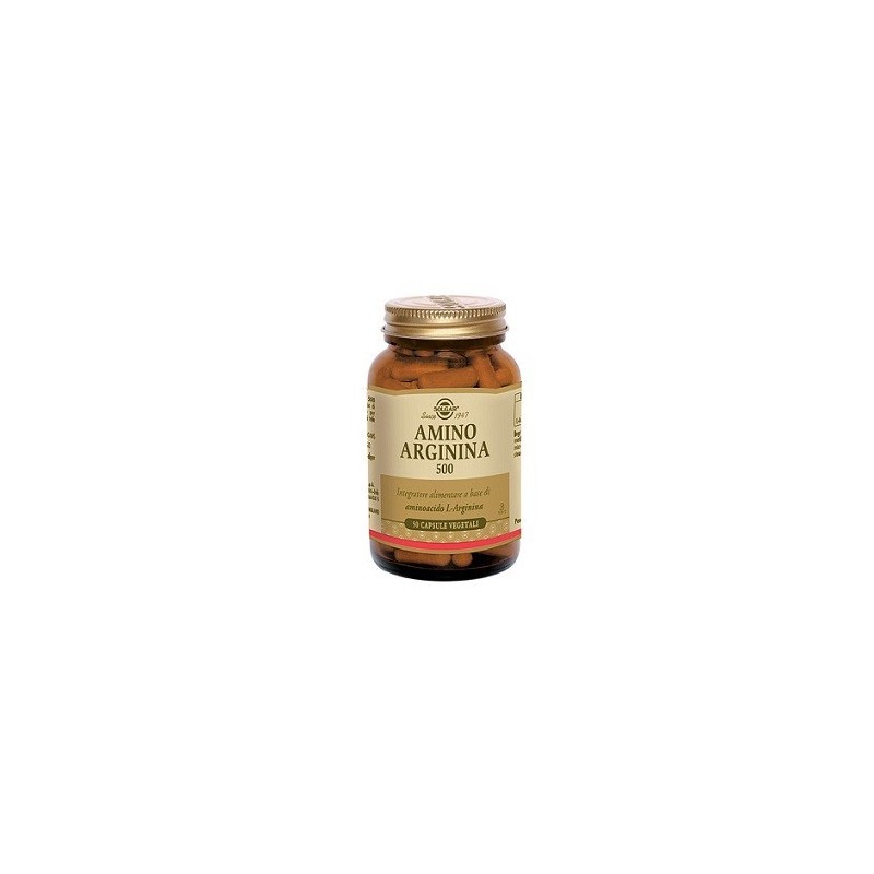 Amino arginina 500 50 capsule vegetali