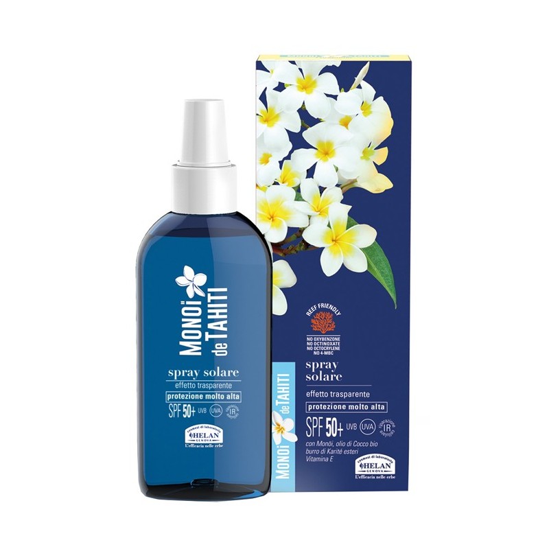 Monoi de tahiti spray solare effetto trasparente spf50+ 150ml
