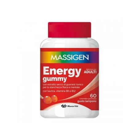 Massigen energy gummy 60 caramelle
