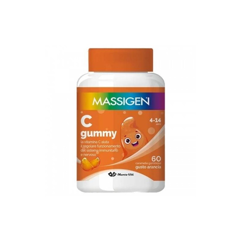 Massigen c gummy 60 caramelle
