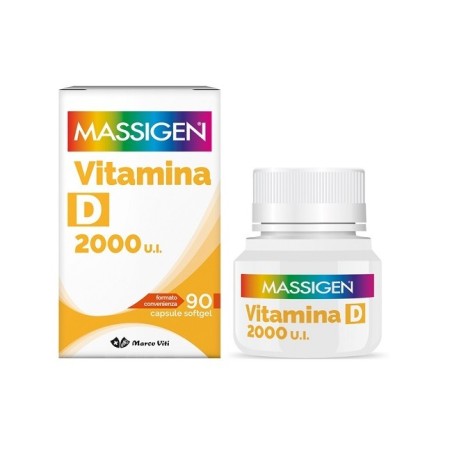 Massigen vitamina d 2000 ui 90 capsule softgel