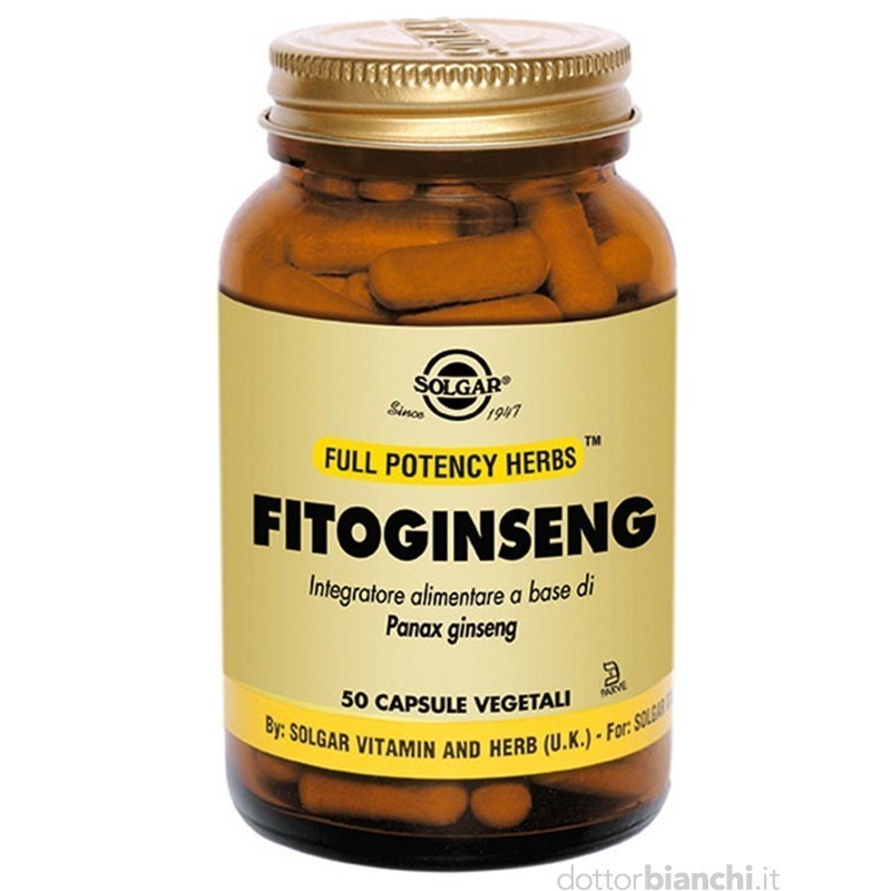Fitoginseng 50 capsule vegetali