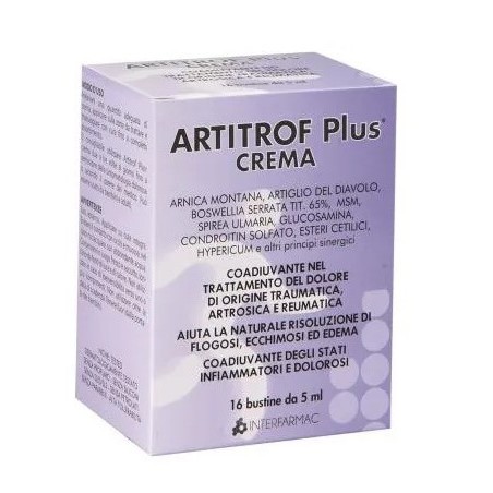 Artitrof plus crema 16 bustine da 5 ml