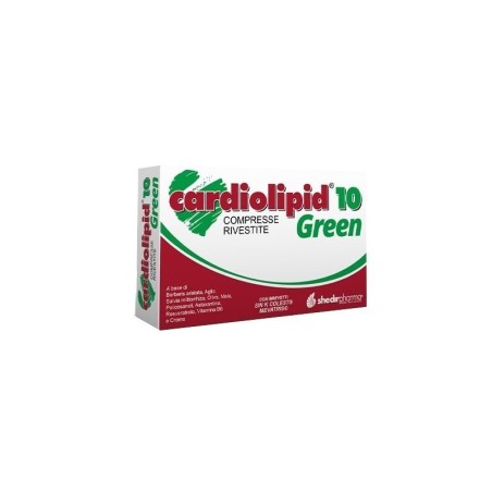 Cardiolipid 10 green 30 compresse rivestite estite