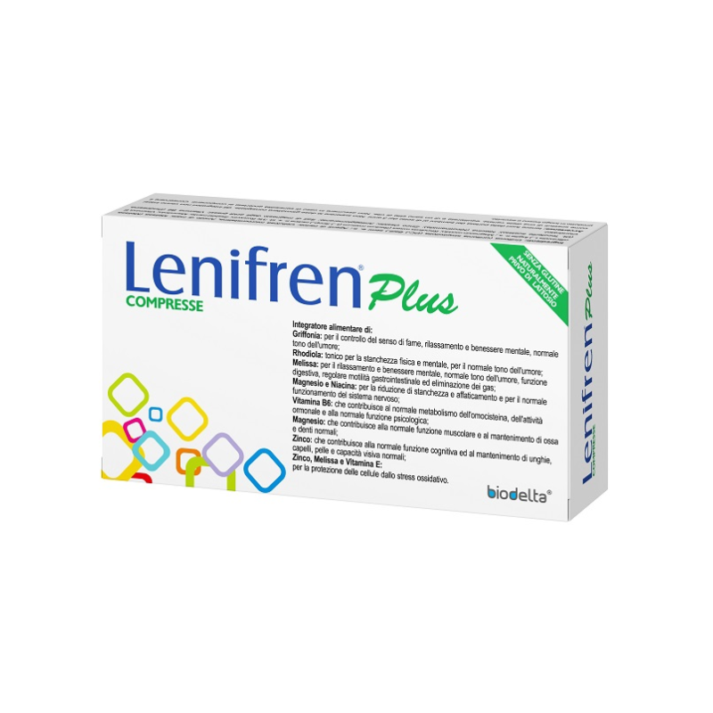 Lenifren plus 30 compresse