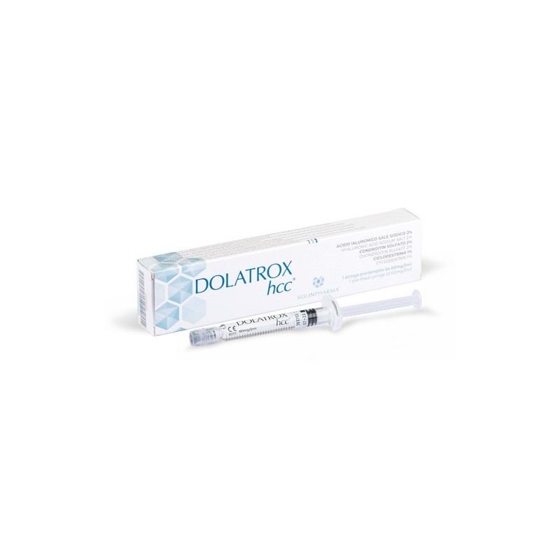 Dolatrox hcc siringa preriempita intra-articolare acido ialuronico 3 ml