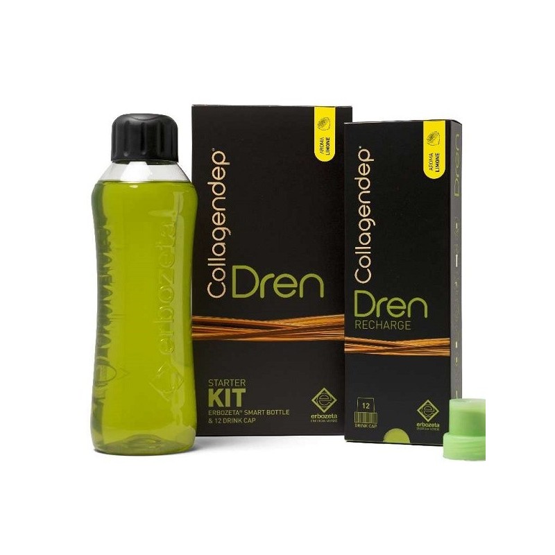 Collagendep dren limone starter kit 12 pezzi + 1 bottiglia