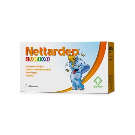 Nettardep junior 10 flaconcini da 15 ml Nettardep junior 10 flaconcini da 15 ml