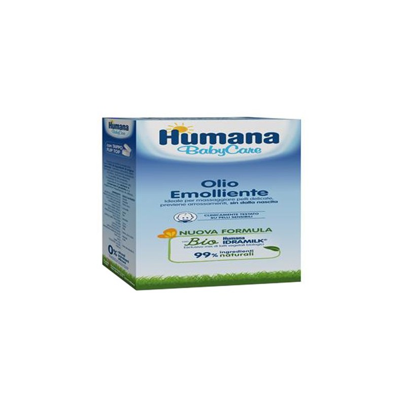Humana baby care olio emolliente 250 ml