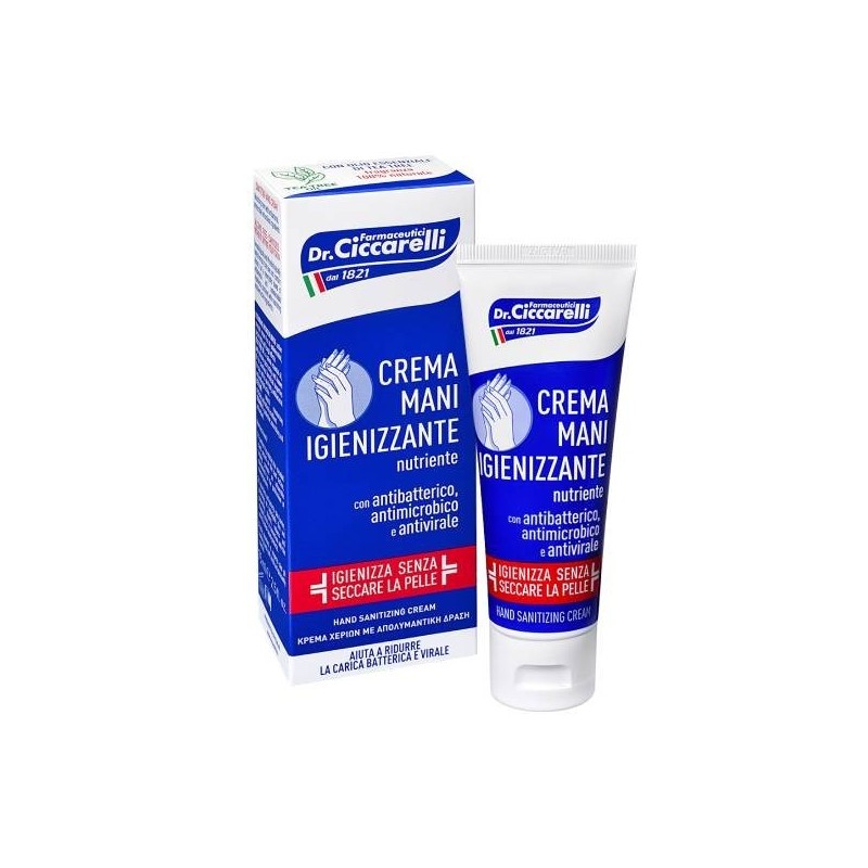 Ciccarelli crema mani igienizzante 75 ml