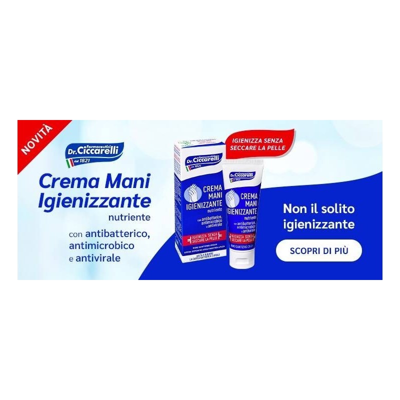 Ciccarelli crema mani igienizzante 75 ml