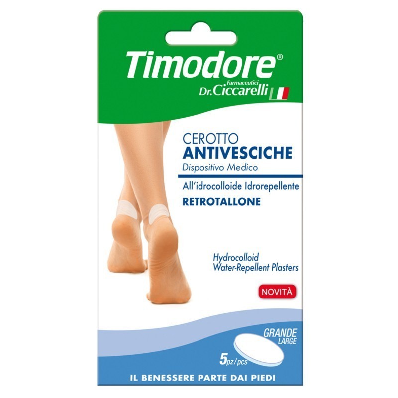 Timodore cerotto antivesciche retrotallone 5 pezzi