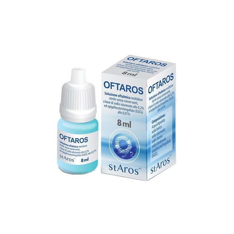 Oftaros soluzione oftalmica 8 ml