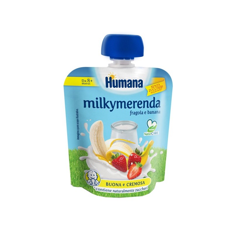 Milkymerenda fragola banana 100 g